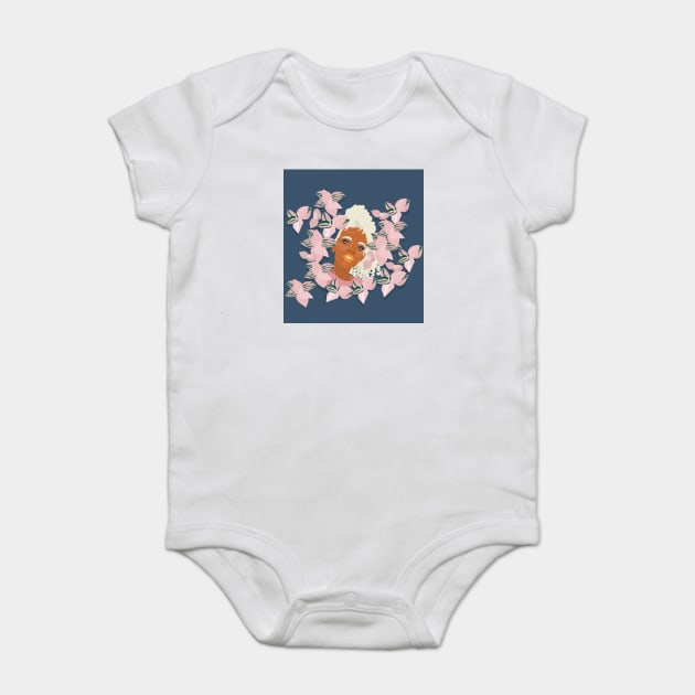 Flower girl Baby Bodysuit by phathudesigns 